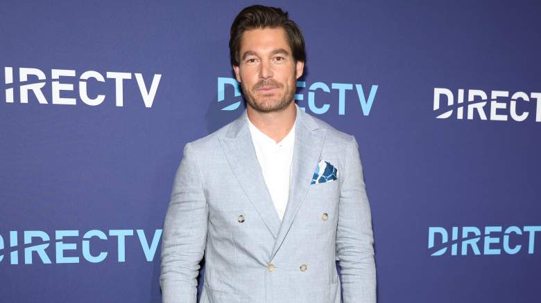 Craig Conover poses on the blue carpet at the DIRECTV Plot Twist Featuring Bravo event in New York City.