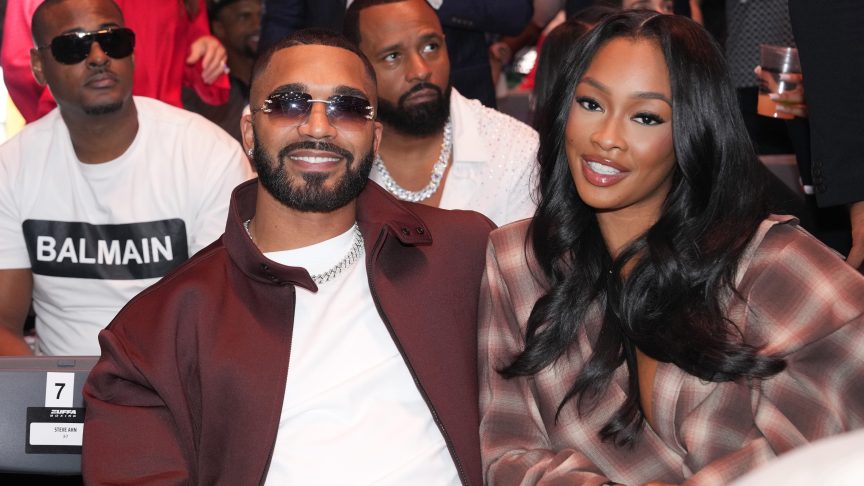 Tyler Lepley and Miracle Watts