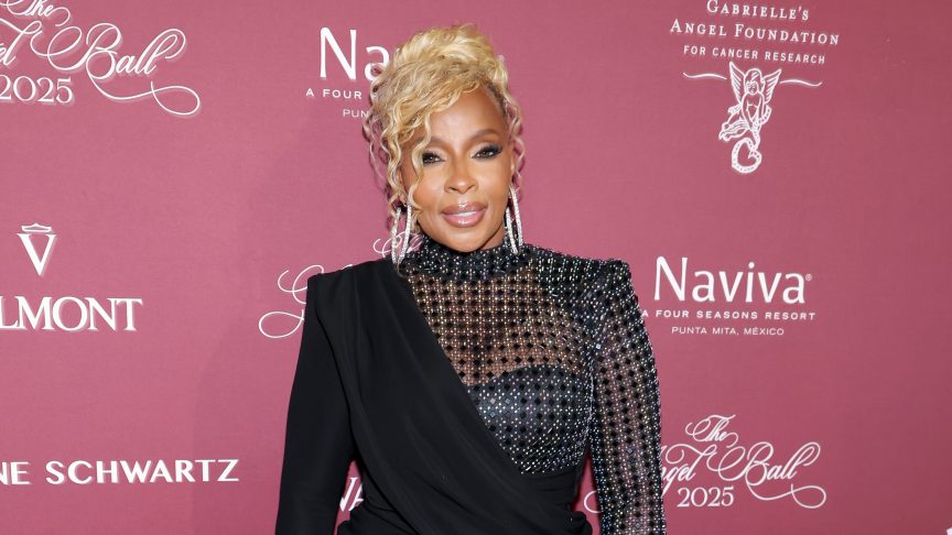 Mary J. Blige on the red carpet