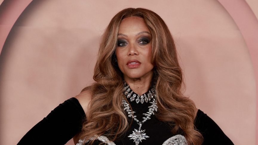 Tyra Banks on the red carpet