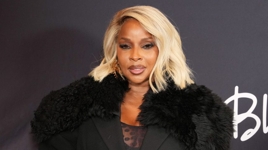 Mary J. Blige on the red carpet