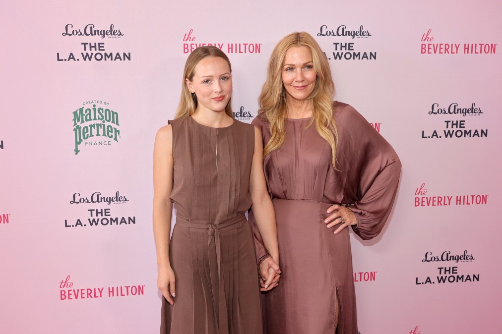 BEVERLY HILLS, CALIFORNIA - MARCH 13: (L-R) Lola Ray Facinelli and Jennie Garth attend the Los Angeles Magazine's Women of Impact Luncheon at The Beverly Hilton on March 13, 2026 in Beverly Hills, California. (Photo by Brianna Bryson/Getty Images)
