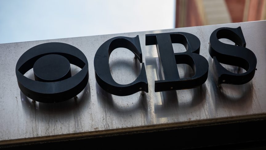 The CBS logo.
