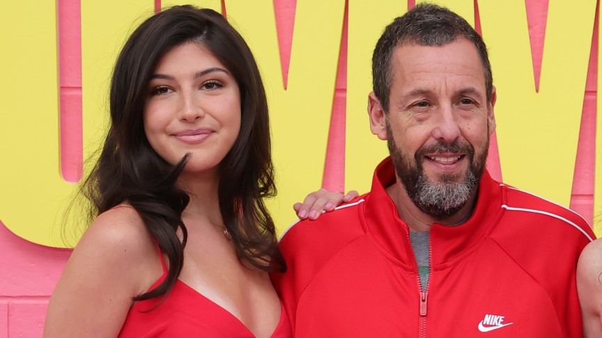 Sunny Sandler and Adam Sandler