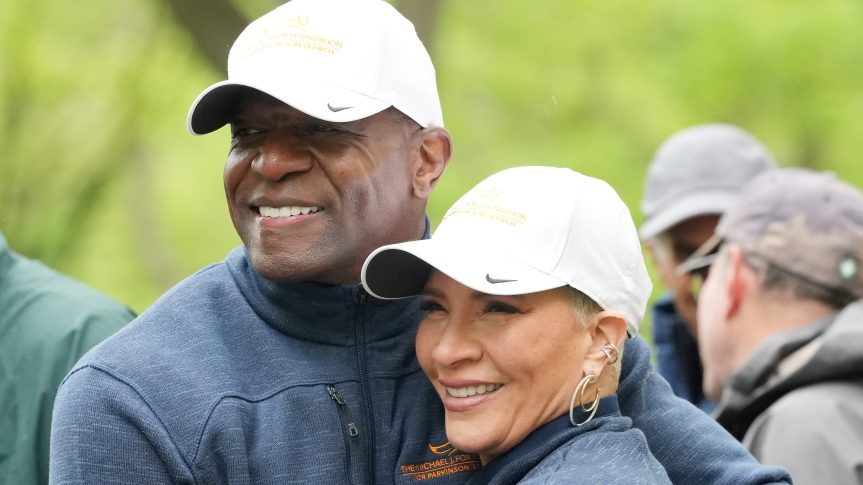 Terry Crews and Rebecca King Crews.
