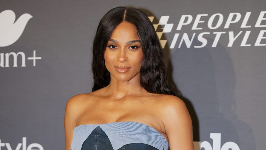 Ciara on the red carpet