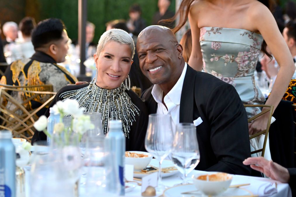 Terry Crews and Rebecca King Crews.