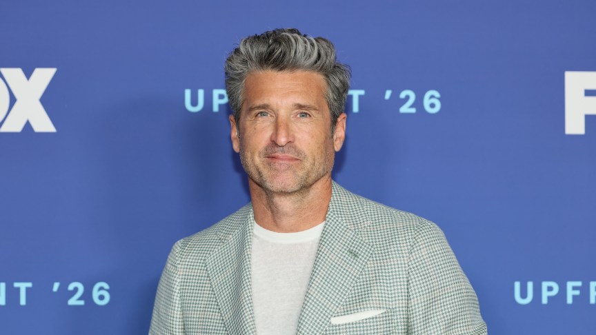 Patrick Dempsey at the Fox upfronts.