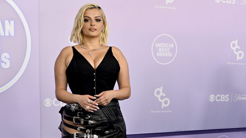 Bebe Rexha on the red carpet