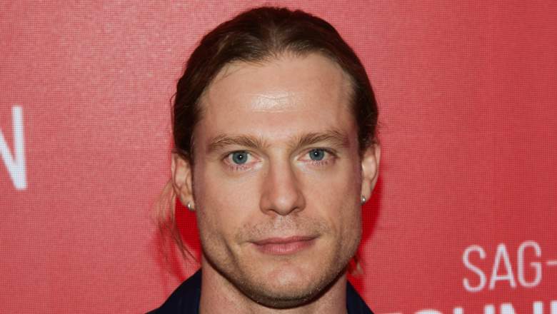 Sam Reid posing at the SAG-AFTRA Conversations: "The Vampire Lestat" at SAG-AFTRA Foundation Robin Williams Center.