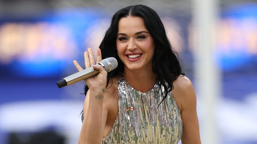 Katy Perry smiling