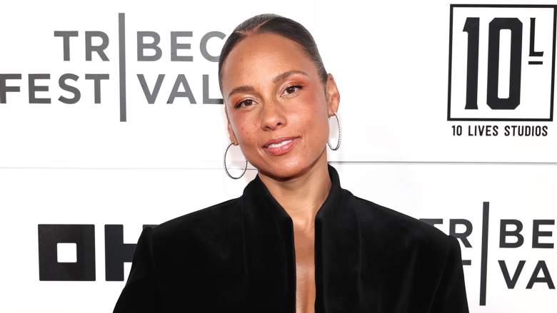 Alicia Keys on the red carpet