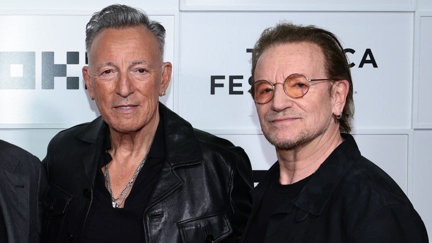 Bruce Springsteen and Bono