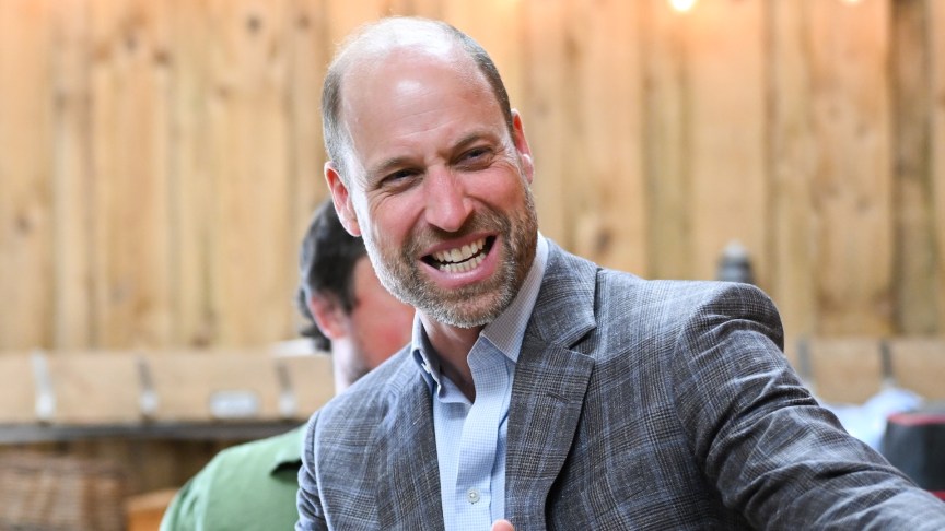 Prince William speaking an an event