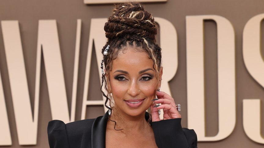 Mya on the red carpet