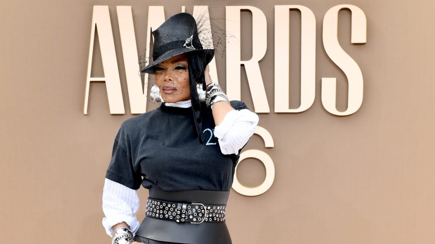 Janet Jackson on the red carpet