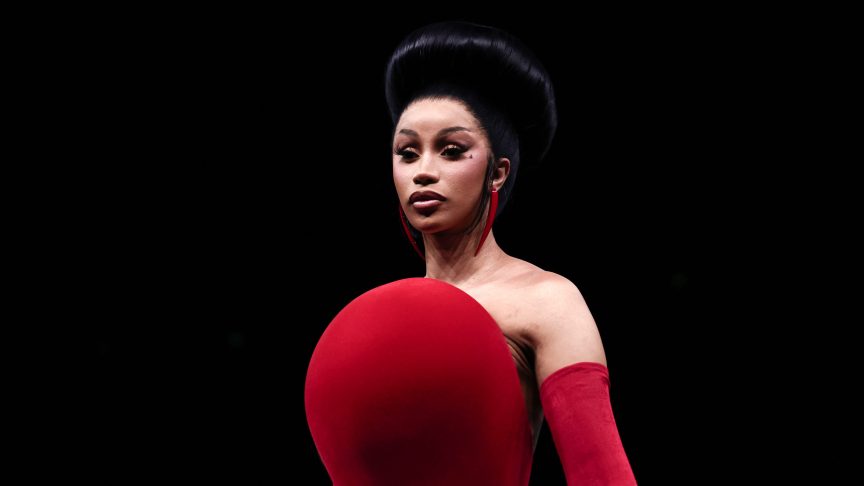 Cardi B Paris Fashion Week