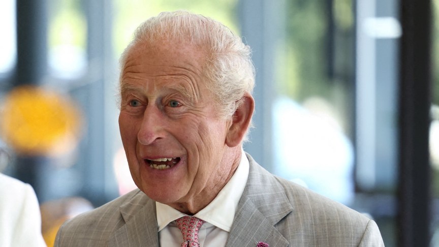 King Charles in London.