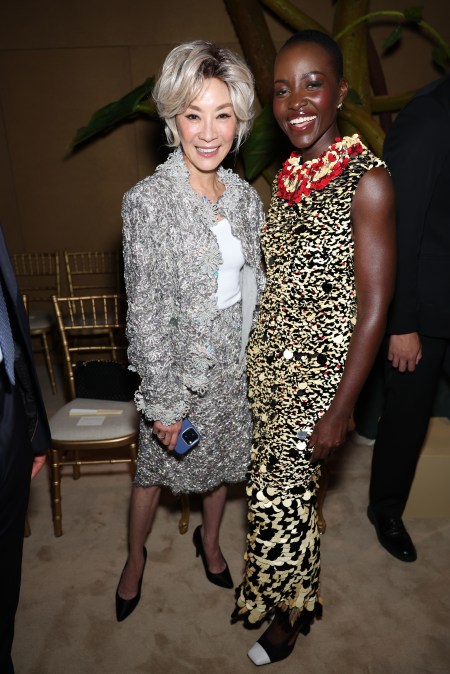 Michelle Yeoh and Lupita Nyong'o