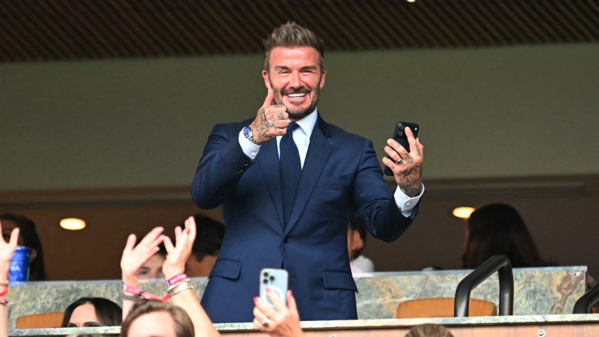 Sir David Beckham.