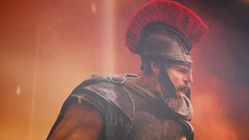 Matt Damon as Odysseus in 'The Odyssey' poster