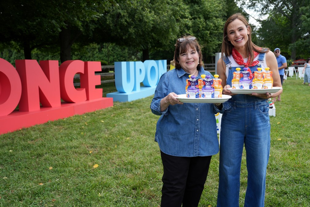 Jennifer Garner and Ina Garen