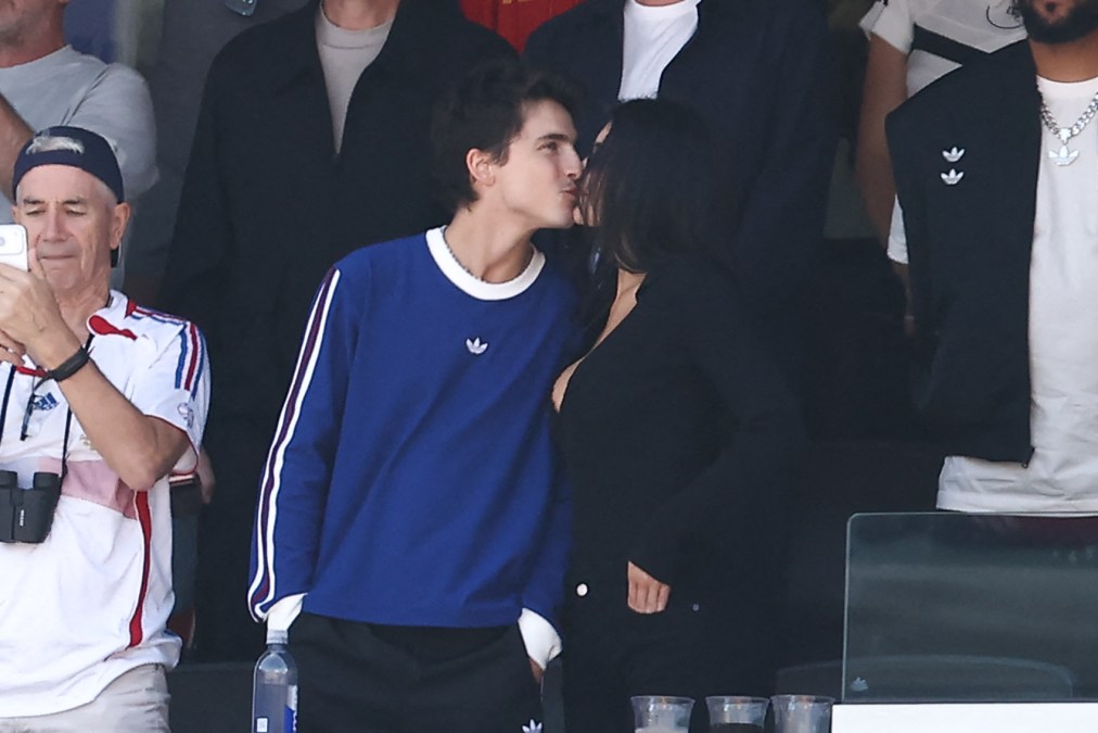 Timothee Chalamet and Kylie Jenner