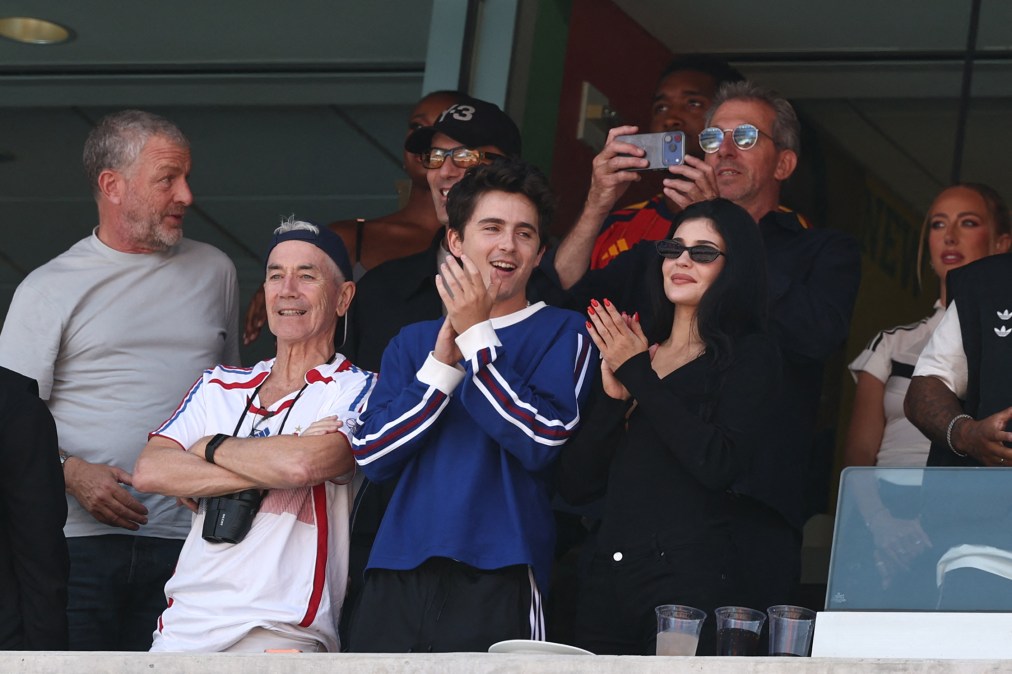 Timothee Chalamet and Kylie Jenner