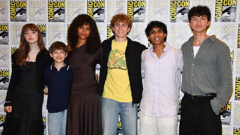Olive Abercrombie, Levi Chrisopulos, Tamara Smart, Walker Scobell, Aryan Simhadri and Charlie Bushnell