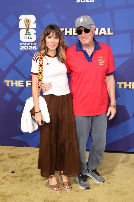 Alejandra Silva Gere and Richard Gere