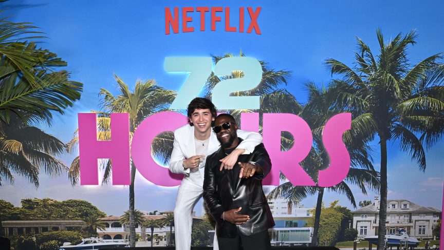 Marcello Hernández and Kevin Hart.