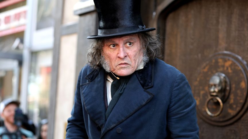 Johnny Depp Ebenezer Scrooge Comic-Con 2026
