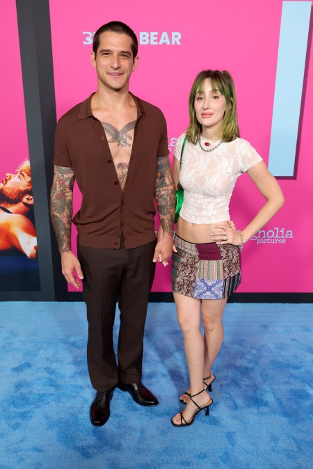 Tyler Posey and Phem attend the Los Angeles Premiere of Magnolia Pictures' "I Want Your Sex"
