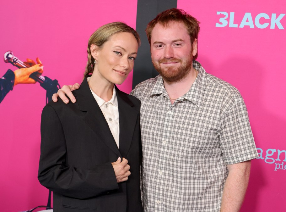 Olivia Wilde and Cooper Hoffman at the premiere of "I Want Your Sex."