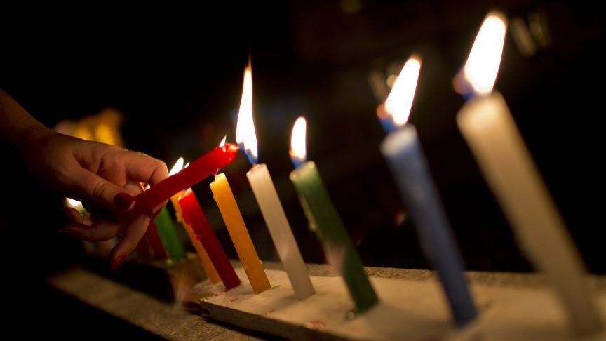 Candles for Alan Walden.