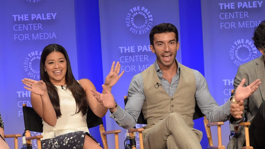 "Jane the Virgin" costars Gina Rodriguez and Brett Dier shared their support for Justin Baldoni and his wife after his settlement with Blake Lively.