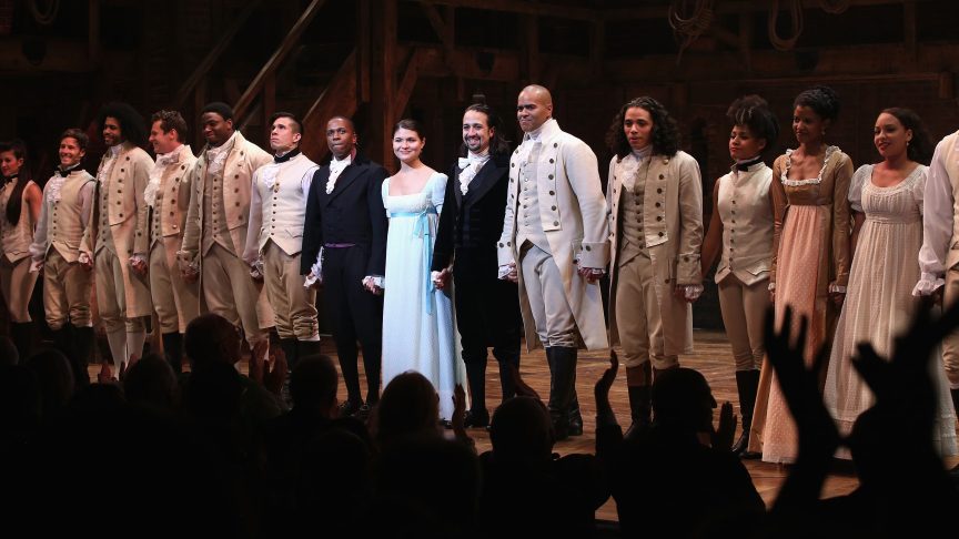 Hamilton original Broadway cast