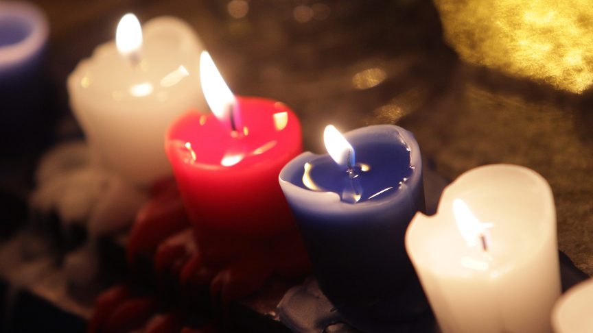 Candles for Terence Donovan.