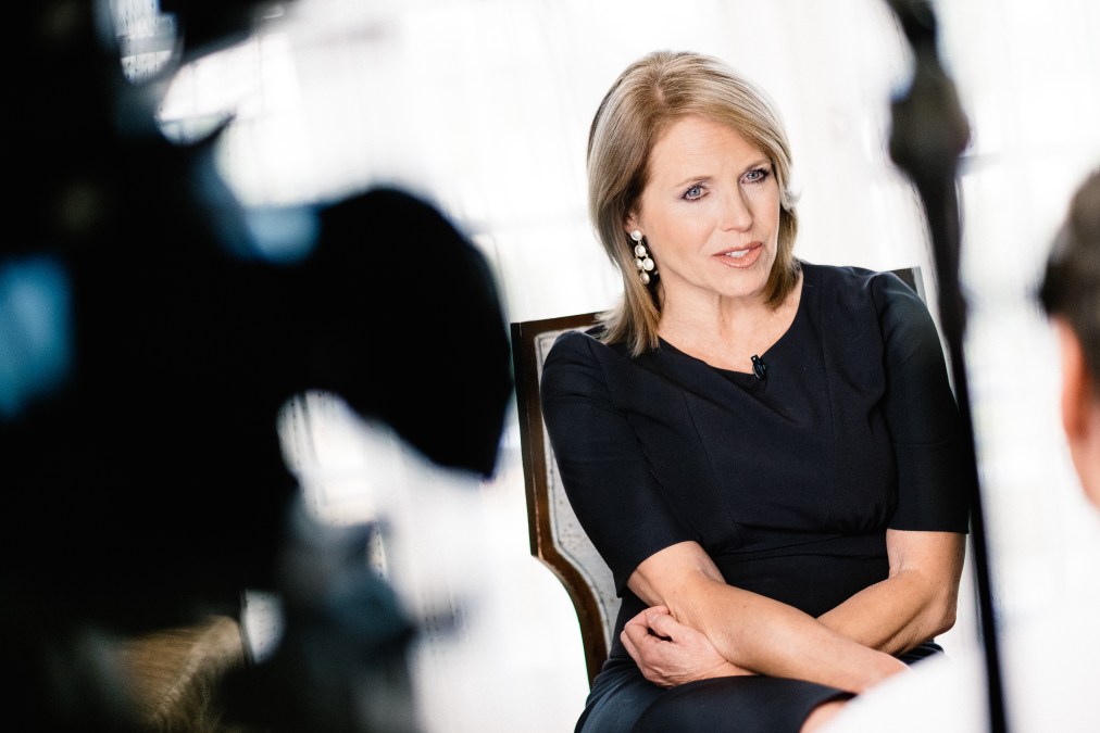 Katie Couric Exclusive Photoshoot For The EPIX Original Documentary 'Under The Gun'