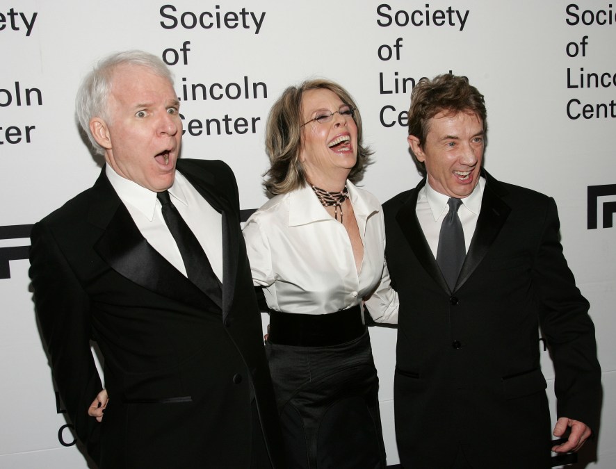 Steve Martin, Diane Keaton, and Martin Short