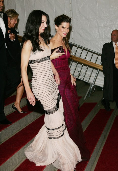 Actress Sandra Bullock and sister Gesine Bullock-Prado