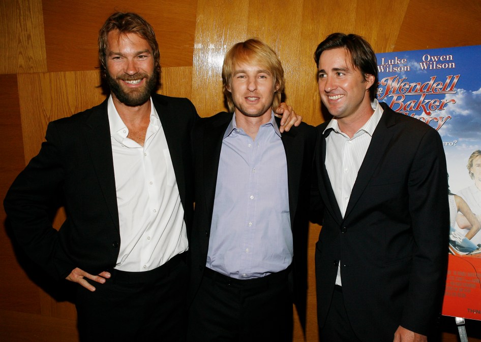 Andrew Wilson, Owen Wilson and Luke Wilson