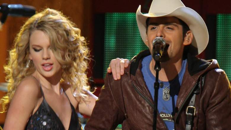 Taylor Swift with Brad Paisley