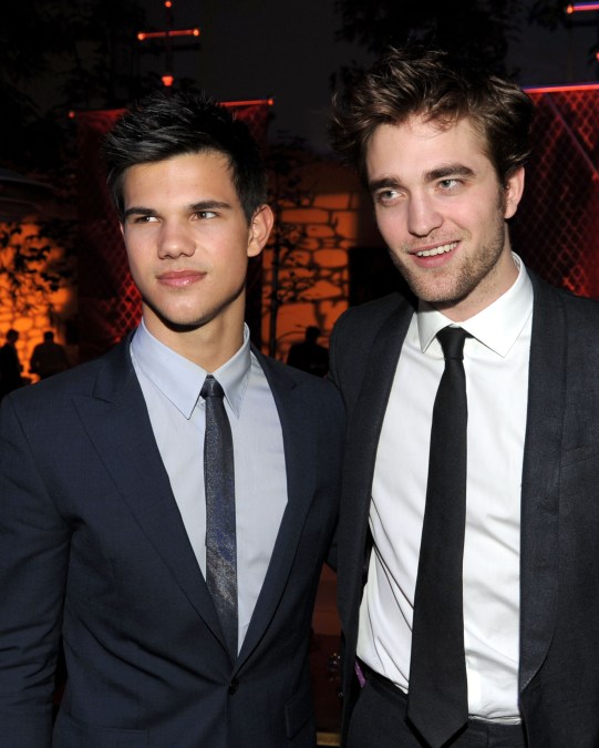 Taylor Lautner and Robert Pattinson