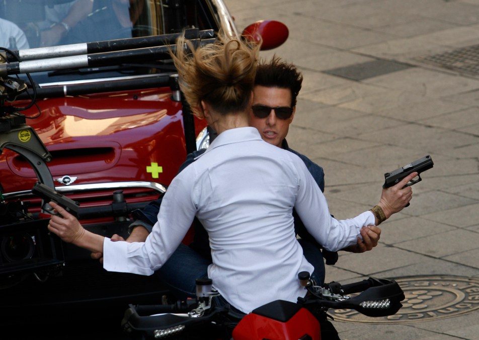 'Knight and Day' Shooting in Seville