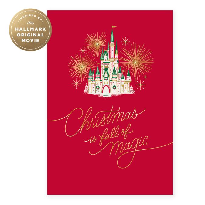 Hallmark + Disney Holiday Ever After Happiest Season Christmas Card