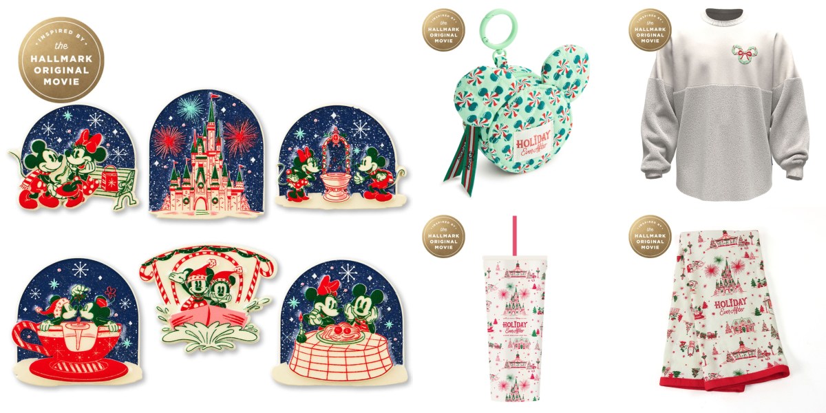 Hallmark's Disney Holiday Ever After collection items