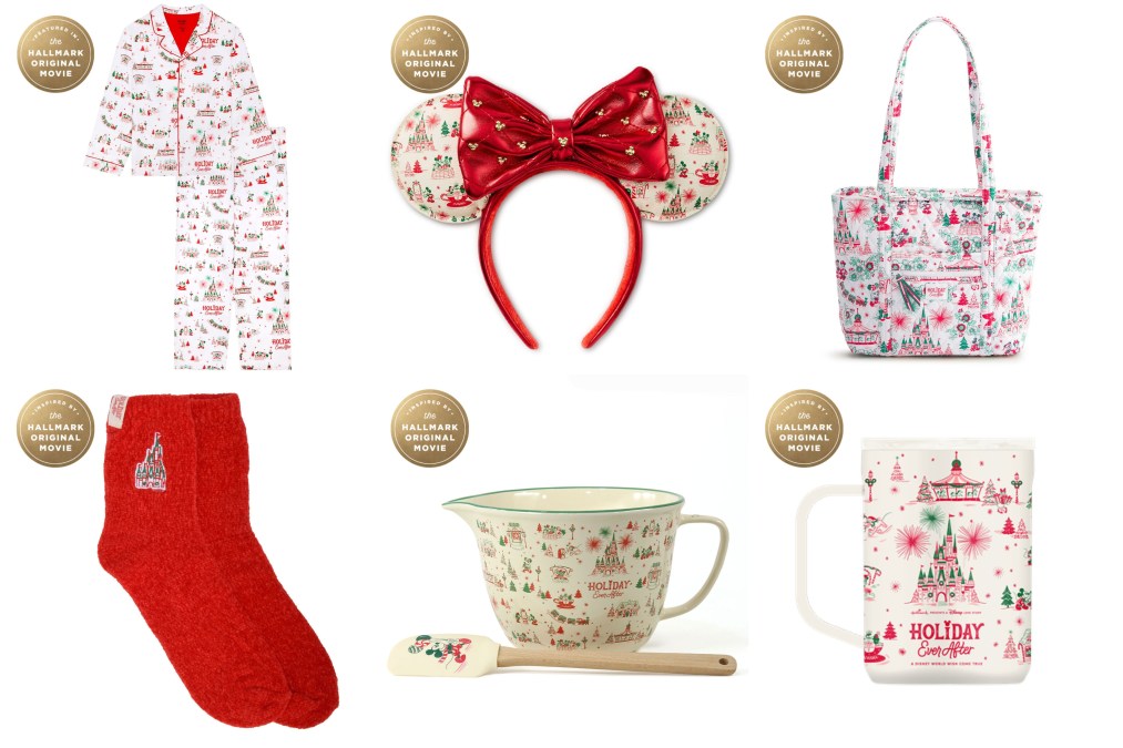Hallmark's Disney Holiday Ever After collection items
