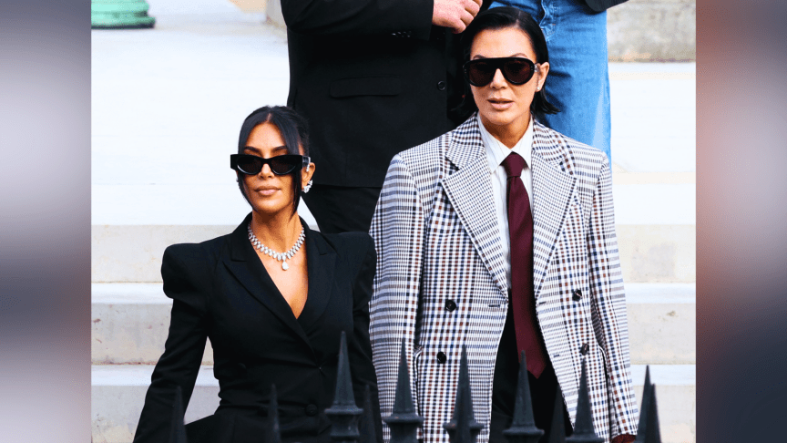 Kim Kardashian and Kris Jenner