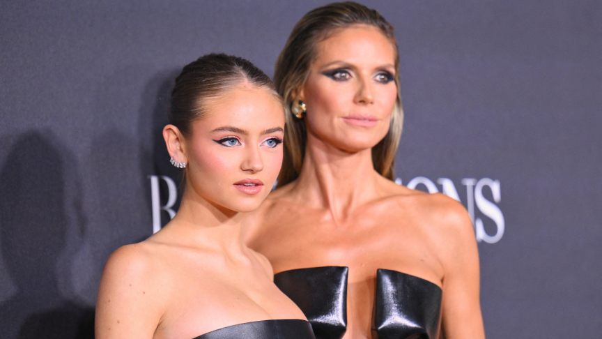 Heidi Klum and Leni Klum